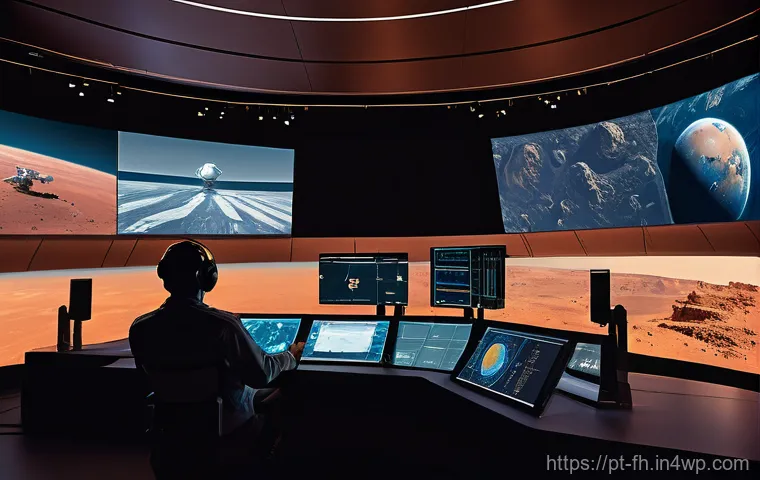 화성 탐사 임무에 필요한 학문적 지식 - **Prompt 1: Engineering and Robotic Pioneers on Mars**
    "A highly detailed, realistic illustratio...